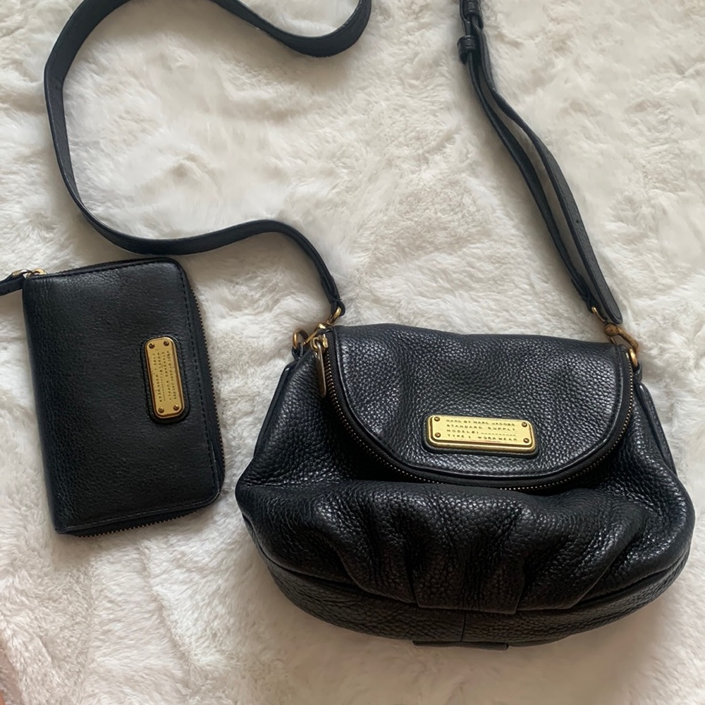 Marc Jacobs Q Natasha crossbody bag with matching wallet